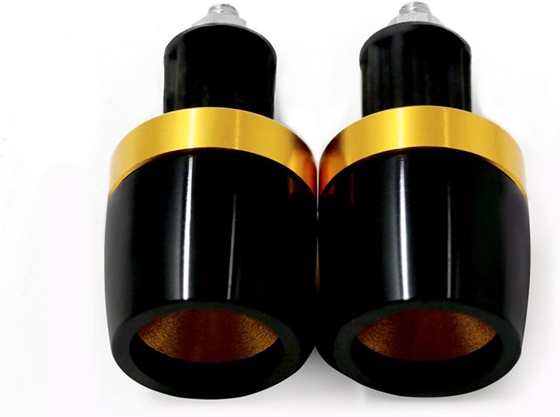 HAONEL 7/8" Universal Motorcycle Handlebar Grips Plug Aluminum Bar End Cap Sliders Replacement for Suzuki SV650 DR650 DR 650 S/SE Bandit GSF250 GSF600 GSF650 GSF1200 - Image 2
